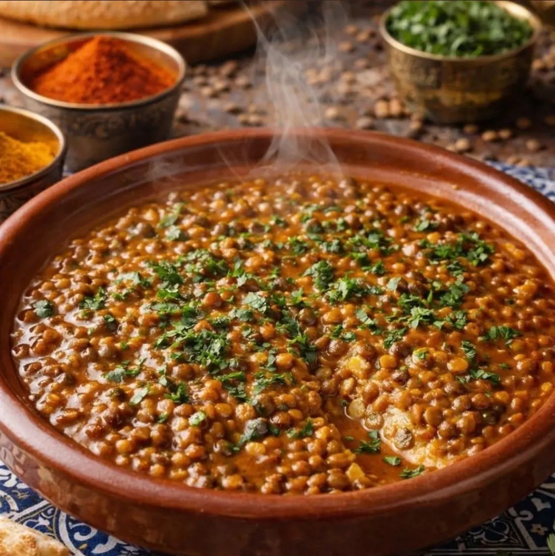 Lentilles à la marocaine (Lhedess)