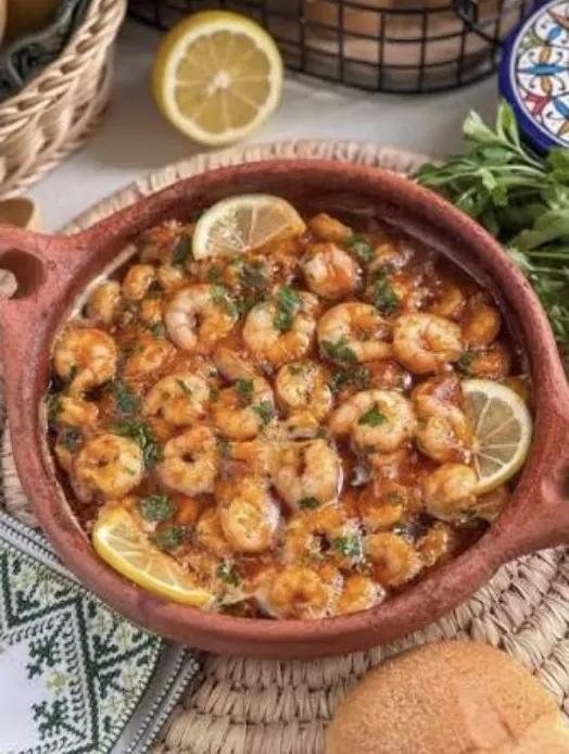 Tajine de crevettes, Au Palais des Douceurs, Lausanne